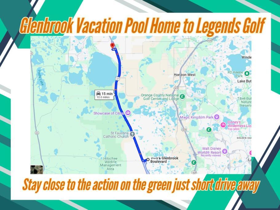 Glenbrook Vacation Poolspa Home Орландо Экстерьер фото